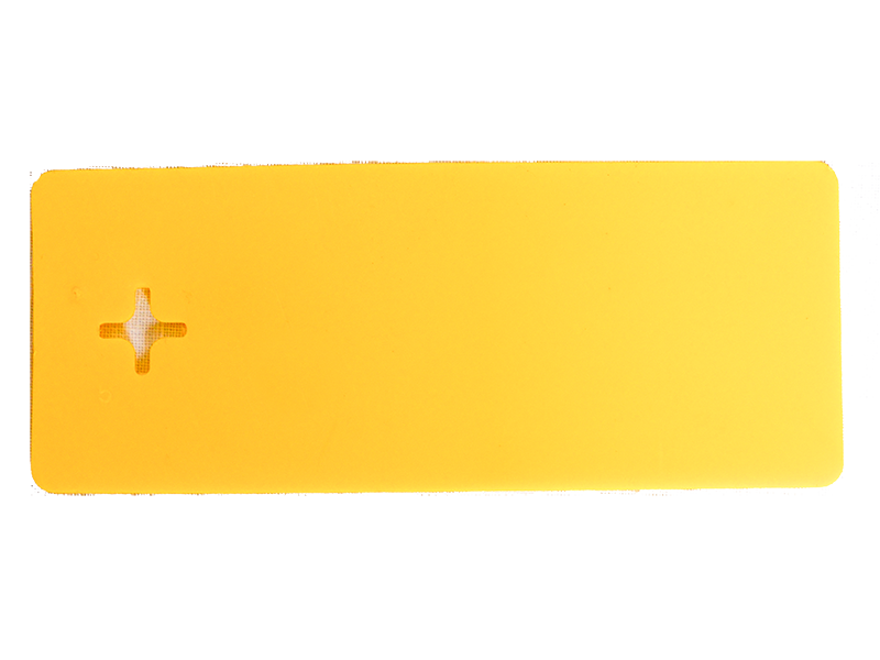 Cross Extra Labels 4x120cm Yellow - 46103 (per 1000)