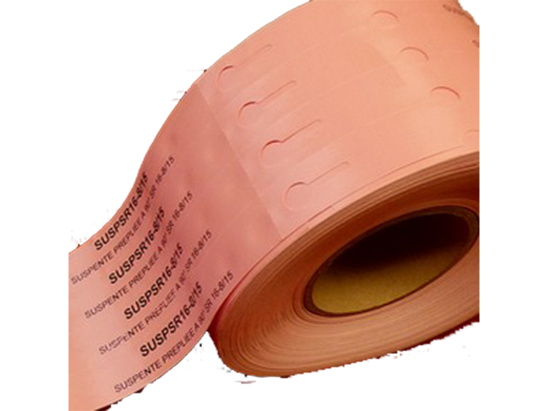 Label 220 X 25 .4 MM 105g Rose - 47019 (per 2500)
