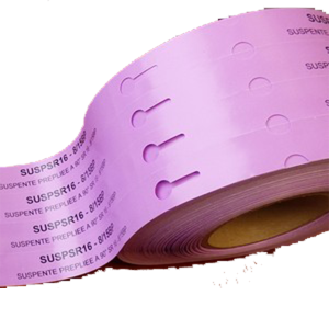 Label 220 X 25 .4 MM 75g Violet - 47032 (per 2500)