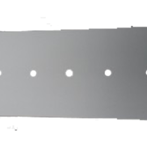 Miross PVC Perforated Strips 200x100mm White - 46271 (200 per pack)