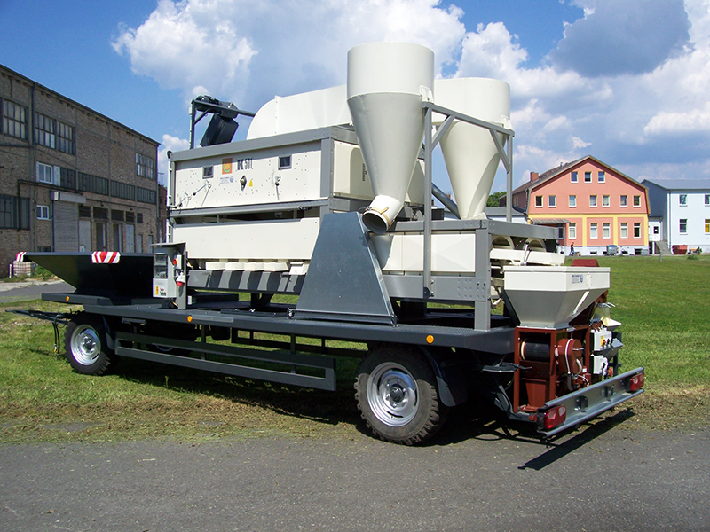 Mobile Seed Treatment Unit K 531 With Treater And Big Bag Bagging